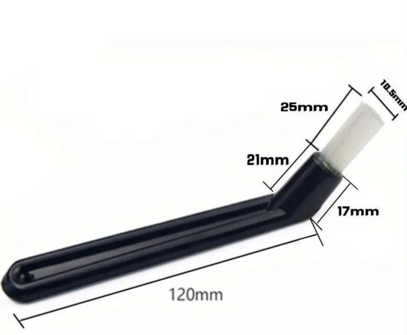 Espresso machine group head cleaning brush