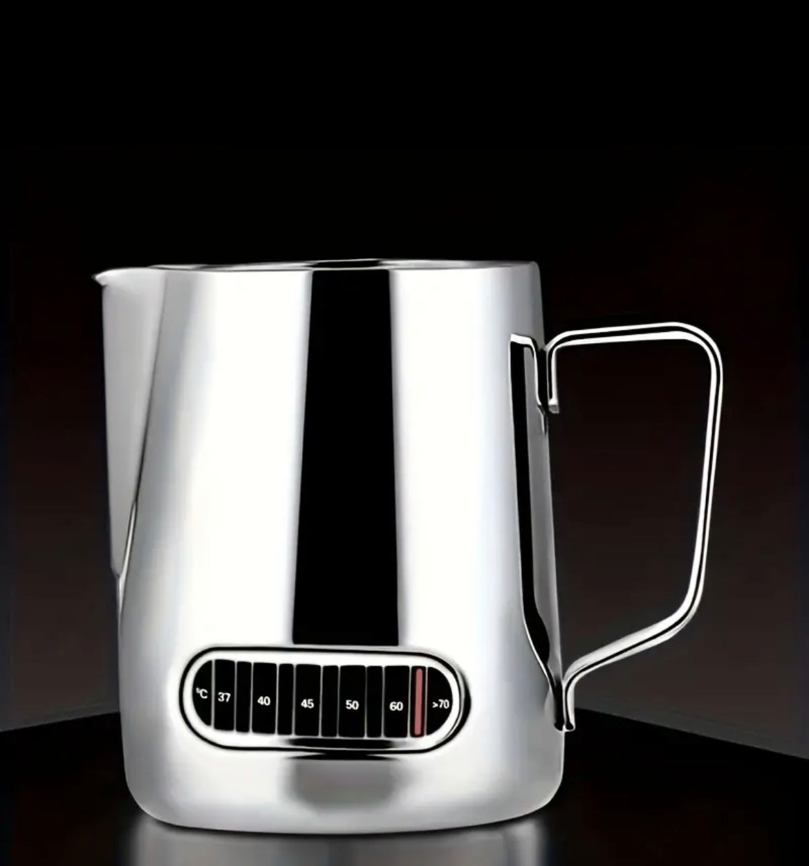 Latte PRO Milk Jug 600 ml with built-in temperature display