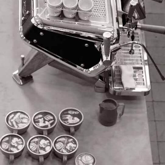 Cafe Commercial Coffee Machine STORM 2 & 3 Group from ASTORIA